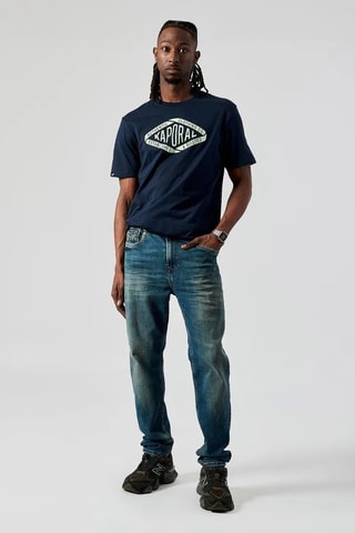 Jeans scoloriti Krik  - Blu