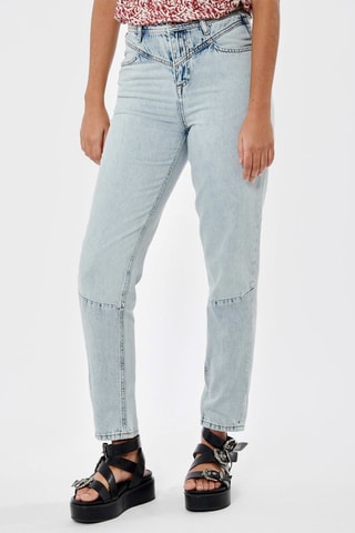 Jeans a vita alta Bella - Blu