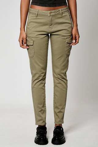 Jeans cargo Dera - Kaki