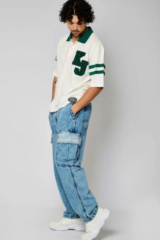 Jeans relaxed Asher - Blu