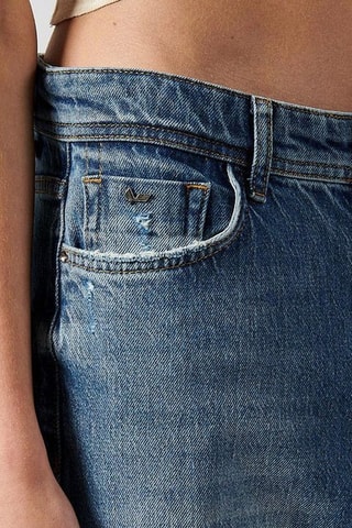 Jeans boyfriend Emi  - Blu