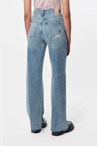 Jeans wide legs Viola - Blu