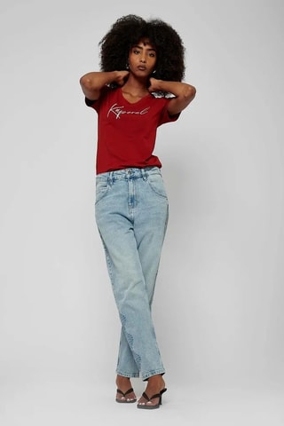 Jeans carrot Brena - Celeste