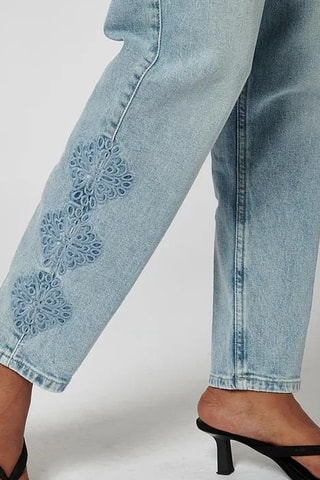 Jeans carrot Brena - Celeste