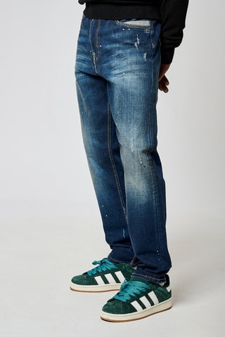 Jeans slim scoloriti Dajo  - Blu