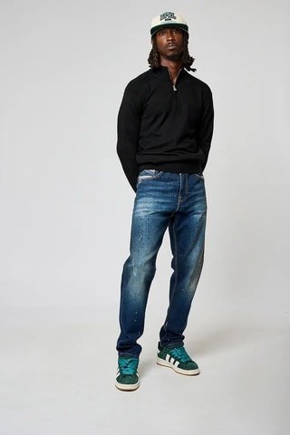 Jeans slim scoloriti Dajo  - Blu