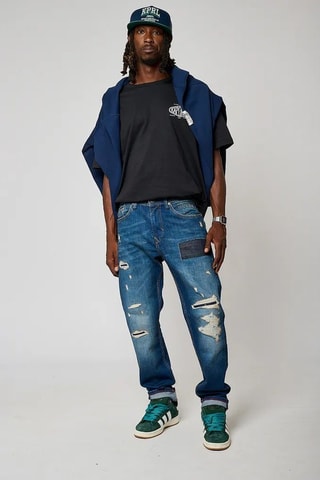 Jeans slim Driss - Blu