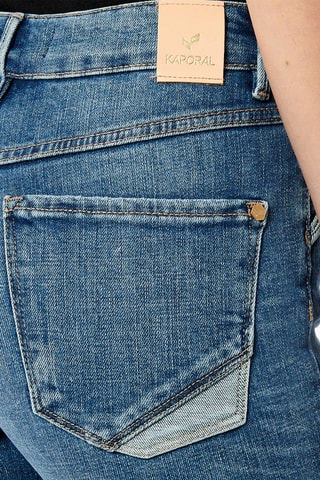 Jeans slim a vita alta Sibel - Navy