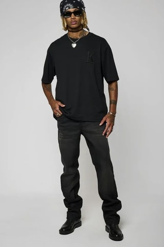 Jeans straight Drone - Nero