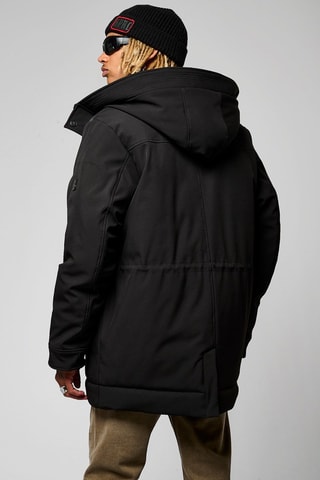 Cappotto con cappuccio Brieu - Nero