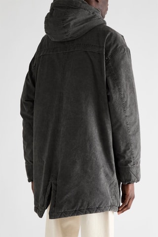 Parka con cappuccio Bruno - Nero