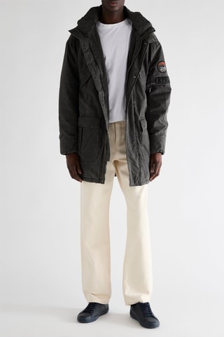 Parka con cappuccio Bruno - Nero