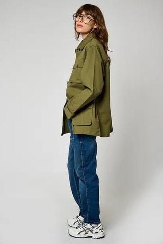 Giacca sahariana regular Silex - Kaki