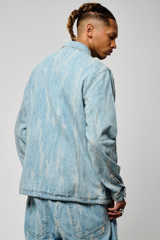 Giacca regular Rider - Azzurro