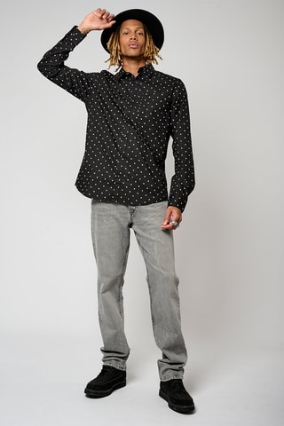 Camicia regular Beliz - Nero