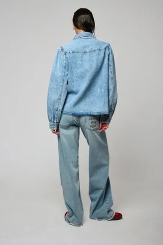 Camicia in jeans Mabel - Blu scolorito