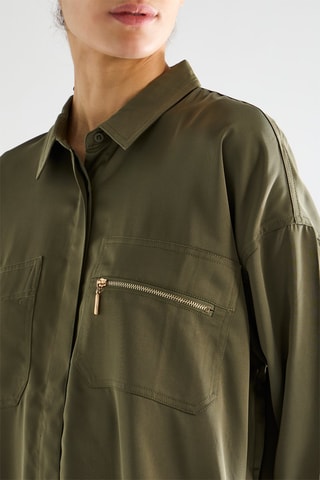 Abito a camicia Siren - Kaki
