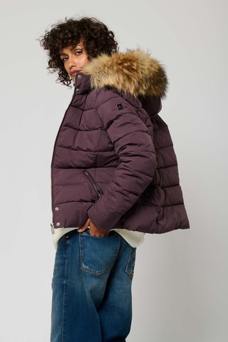 Piumino matelassé regular Mabby - Viola