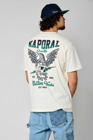 T-shirt regular in cotone bio Vitus - Bianco