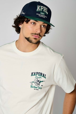 T-shirt regular in cotone bio Vitus - Bianco