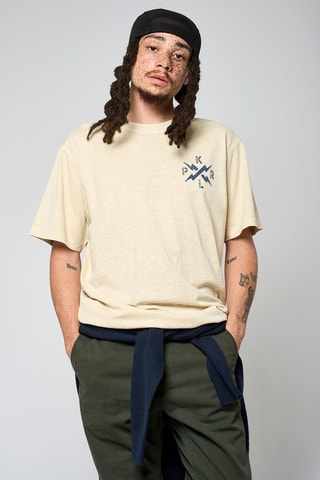 T-shirt regular in cotone bio Vito - Bianco