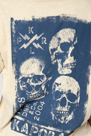 T-shirt regular in cotone bio Vito - Bianco