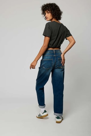 T-shirt in cotone bio Signe - Grigio scuro