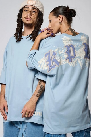 T-shirt Soper - Celeste