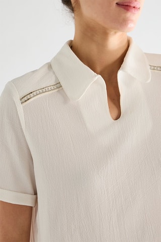 Blusa Chafi - Ecrù