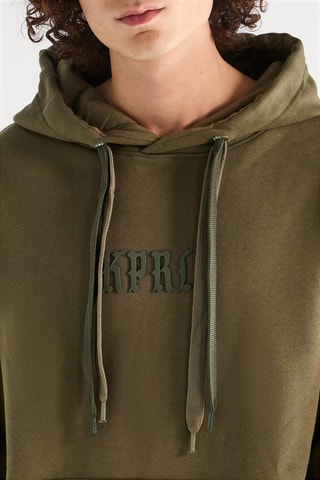 Felpa con cappuccio Salto - Kaki