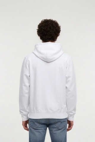 Felpa con cappuccio Benni - Bianco