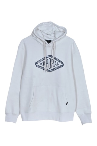 Felpa con cappuccio Benni - Bianco