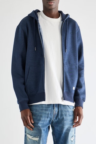 Felpa con cappuccio - Navy