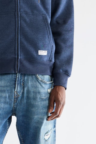 Felpa con cappuccio - Navy