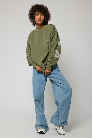 Felpa regular Sogo - Kaki