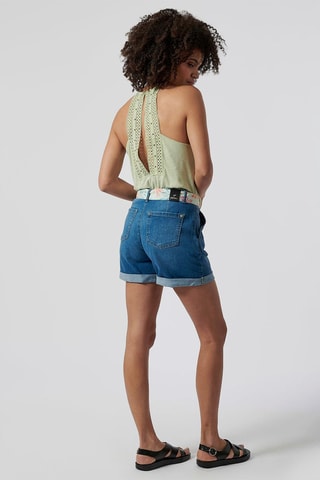 Shorts straight - Blu