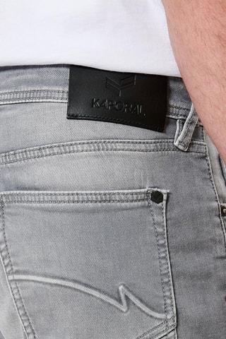 Bermuda in jeans - Grigio