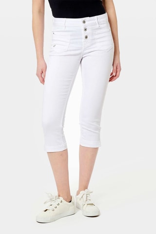 Jeans capri Loli - Bianco