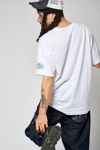 T-shirt regular in cotone bio Vorto - Bianco