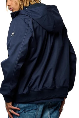 Giacca con cappuccio Leon - Navy