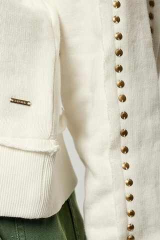 Felpa con cappuccio Vitra - Ecrù