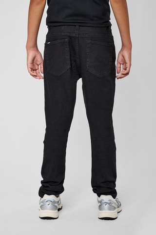 Jeans straight a vita alta Sally - Nero