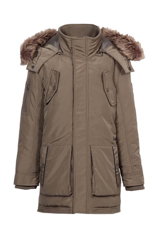 Parka con cappuccio Jory - Taupe