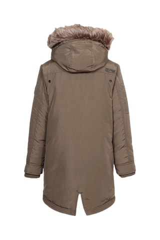 Parka con cappuccio Jory - Taupe
