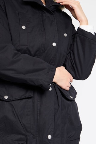 Parka con cappuccio Pary  - Nero