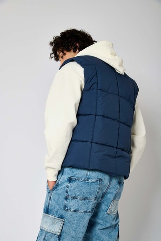 Piumino regular matelassé. Ringo - Navy