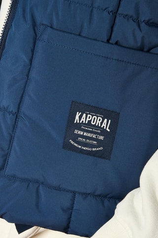 Piumino regular matelassé. Ringo - Navy