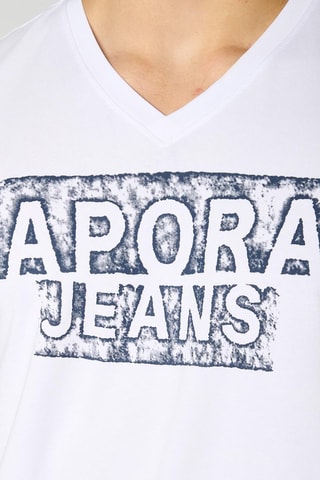 T-shirt slim Vince - Bianco