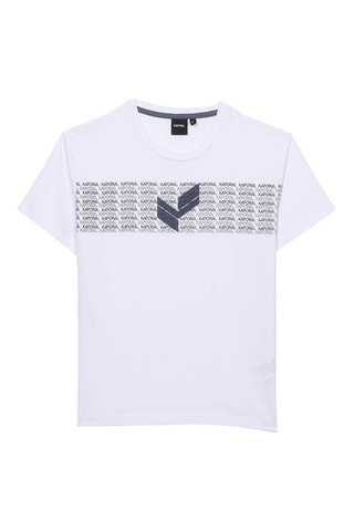 T-shirt in cotone bio Pax  - Bianco
