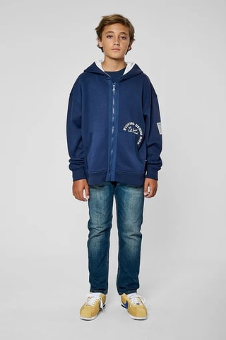 Felpa con cappuccio Merry - Navy